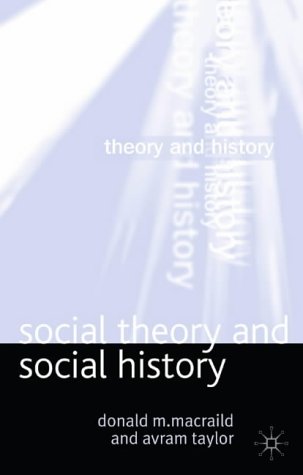 Social Theory and Social History (Theory and History)