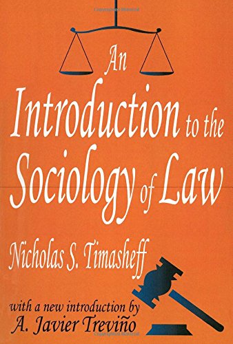 An Introduction to the Sociology of Law (Law and Society Series)