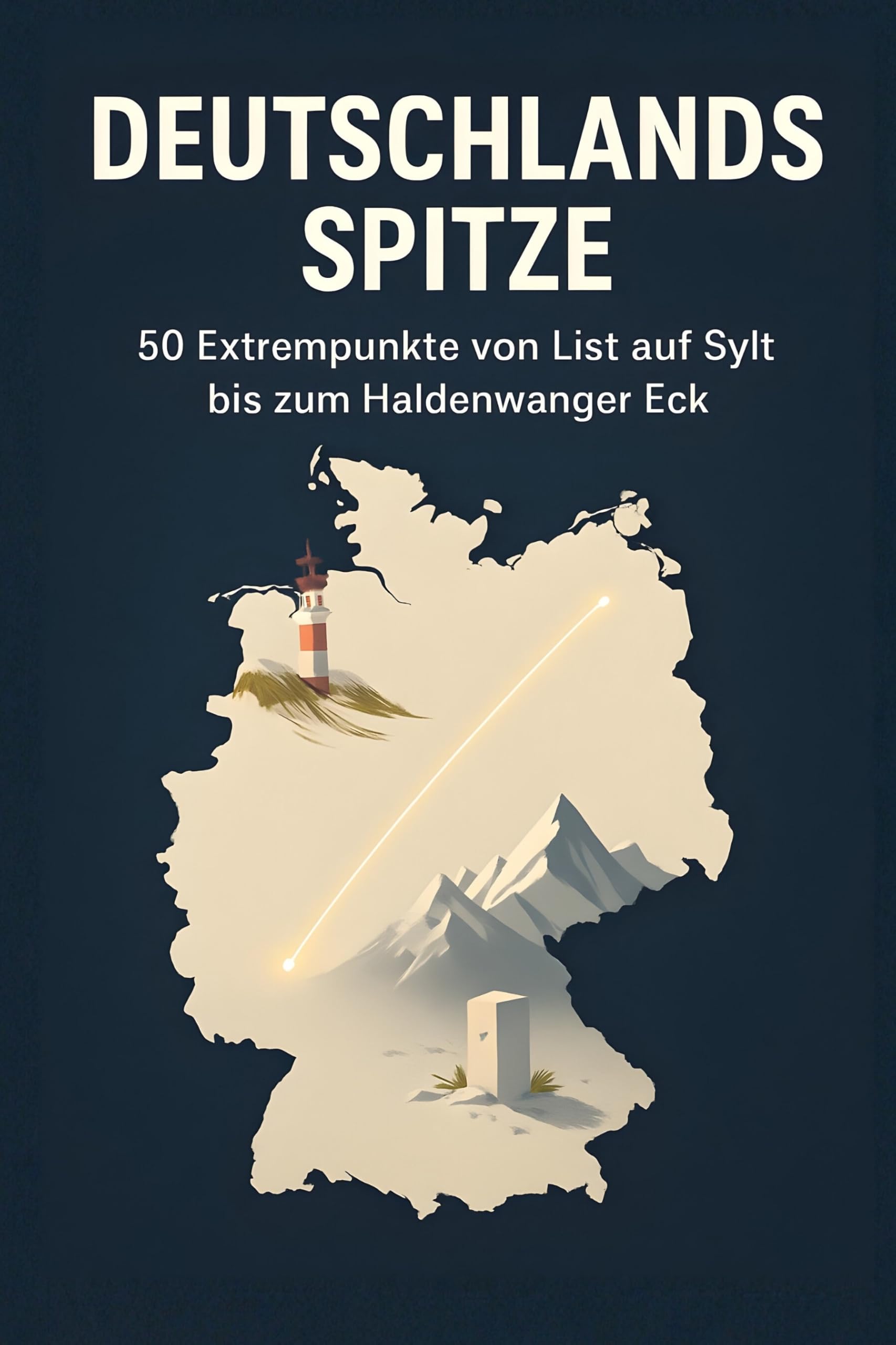 Deutschlands Spitze: 50 Extrempunkte von List auf Sylt bis zum Haldenwanger Eck