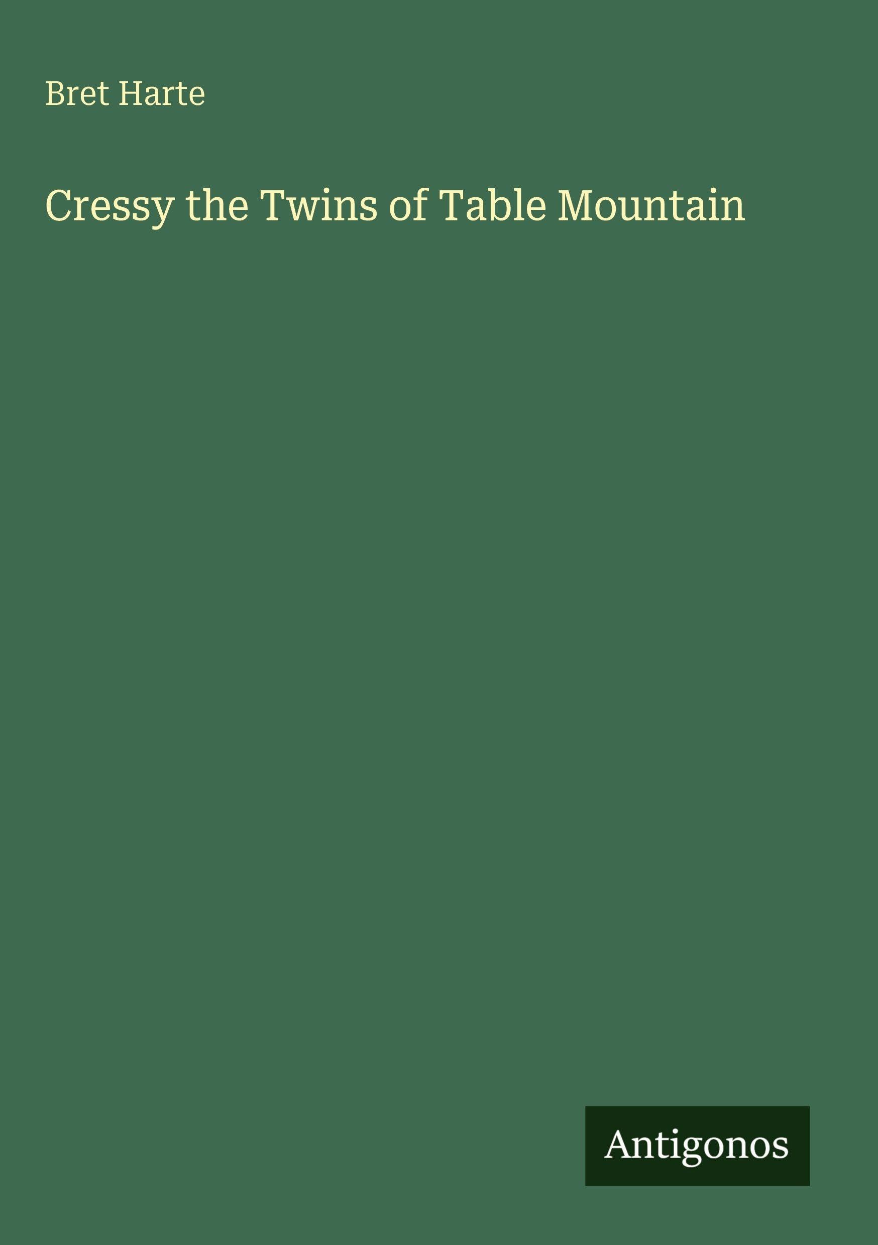 Cressy the Twins of Table Mountain