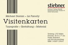 Visitenkarten. Typographie, Gestaltung, Material