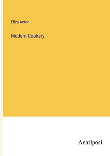 Modern Cookery