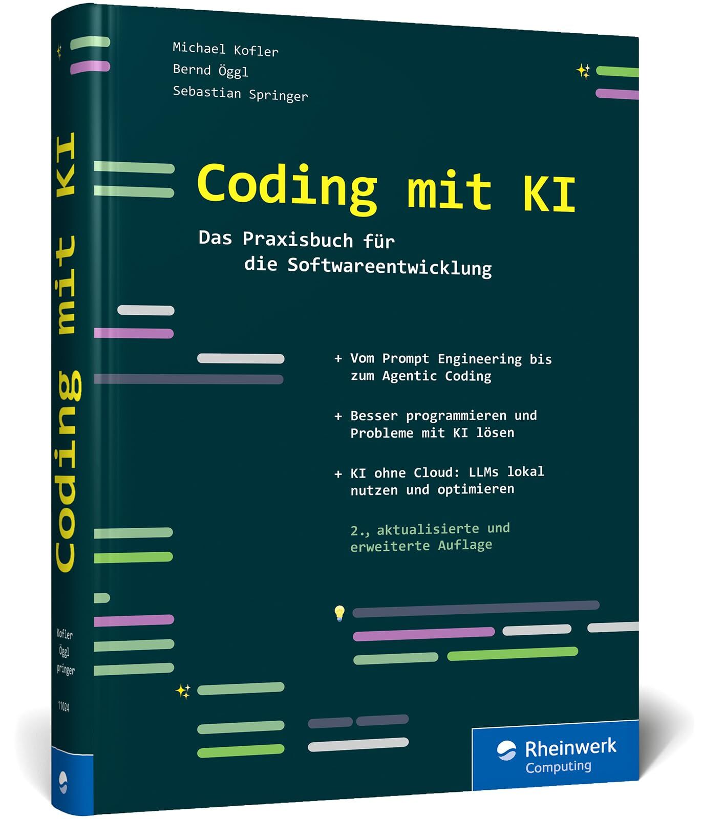 Coding mit KI von Michael Kofler - Gebundene Ausgabe