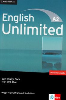 English Unlimited A2 - Elementary. Self-study Pack with DVD-ROM