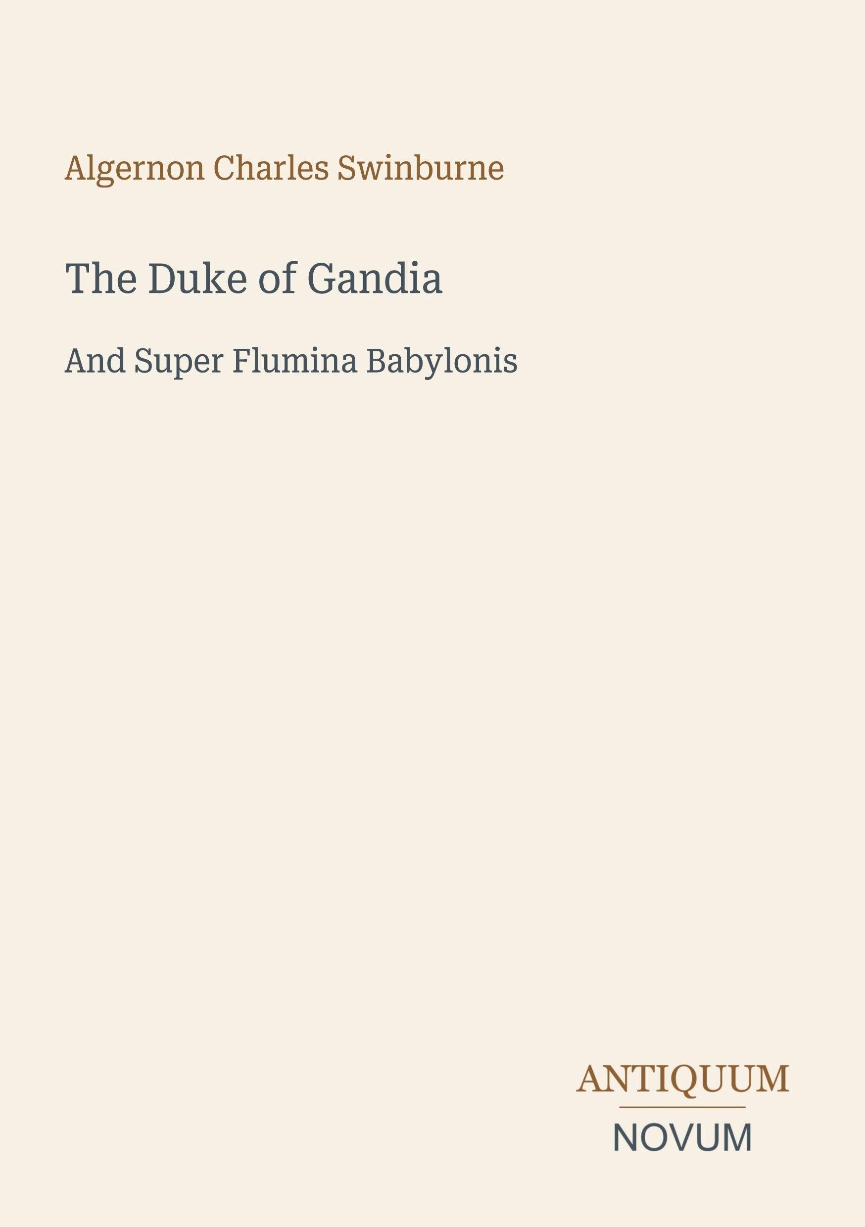 The Duke of Gandia