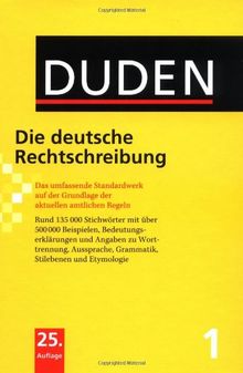 Duden 01. Die deutsche Rechtschreibung + MS office 6.0 Korrektor kompakt