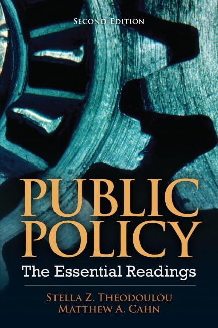 Theodoulou, S: Public Policy: The Essential Readings