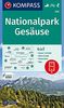 Nationalpark Gesäuse: 4in1 Wanderkarte 1:25000 mit Panorama und Aktiv Guide inklusive Karte zur offline Verwendung in der KOMPASS-App. Fahrradfahren. Skitouren. (KOMPASS-Wanderkarten, Band 206)