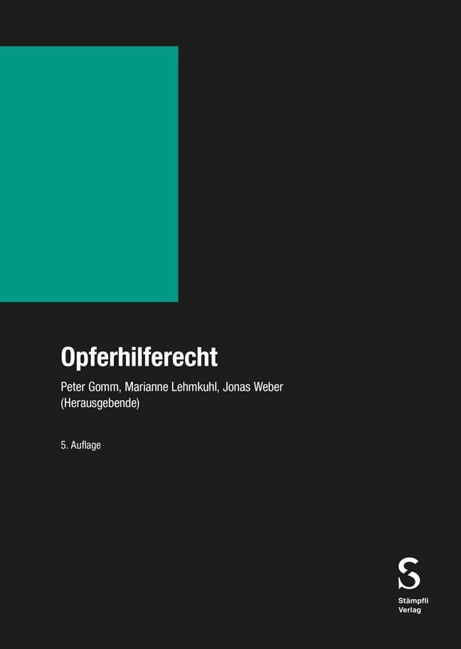 Opferhilferecht (Stämpflis Handkommentar, SHK)