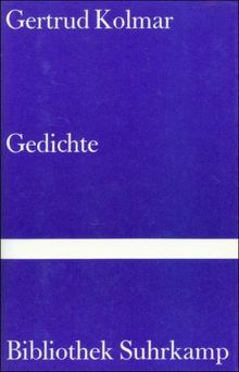 Gedichte (Bibliothek Suhrkamp)