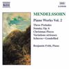 Mendelssohn Klavierwerke Vol 2 Fri