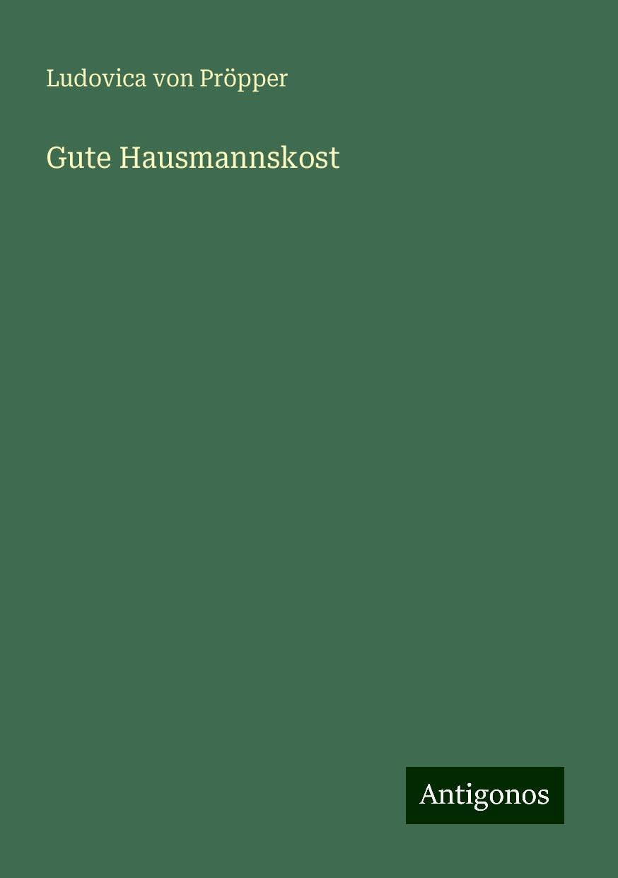 Gute Hausmannskost