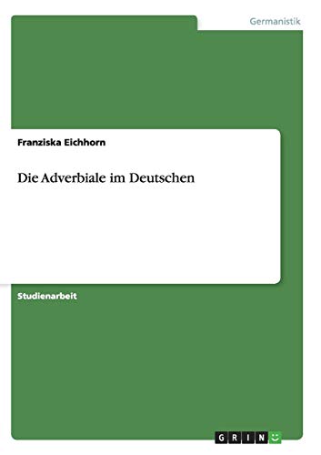 Die Adverbiale im Deutschen
