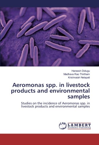 Aeromonas spp. in livestock products and environmental samples: Studies on the incidence of Aeromonas spp. in livestock products and environmental samples