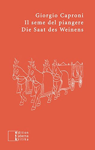 Il seme del piangere / Die Saat des Weinens: Zweisprachige Ausgabe im Paralleltext