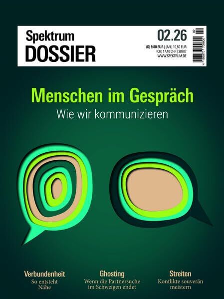 Spektrum Dossier 2/2026 Menschen im Gespräch