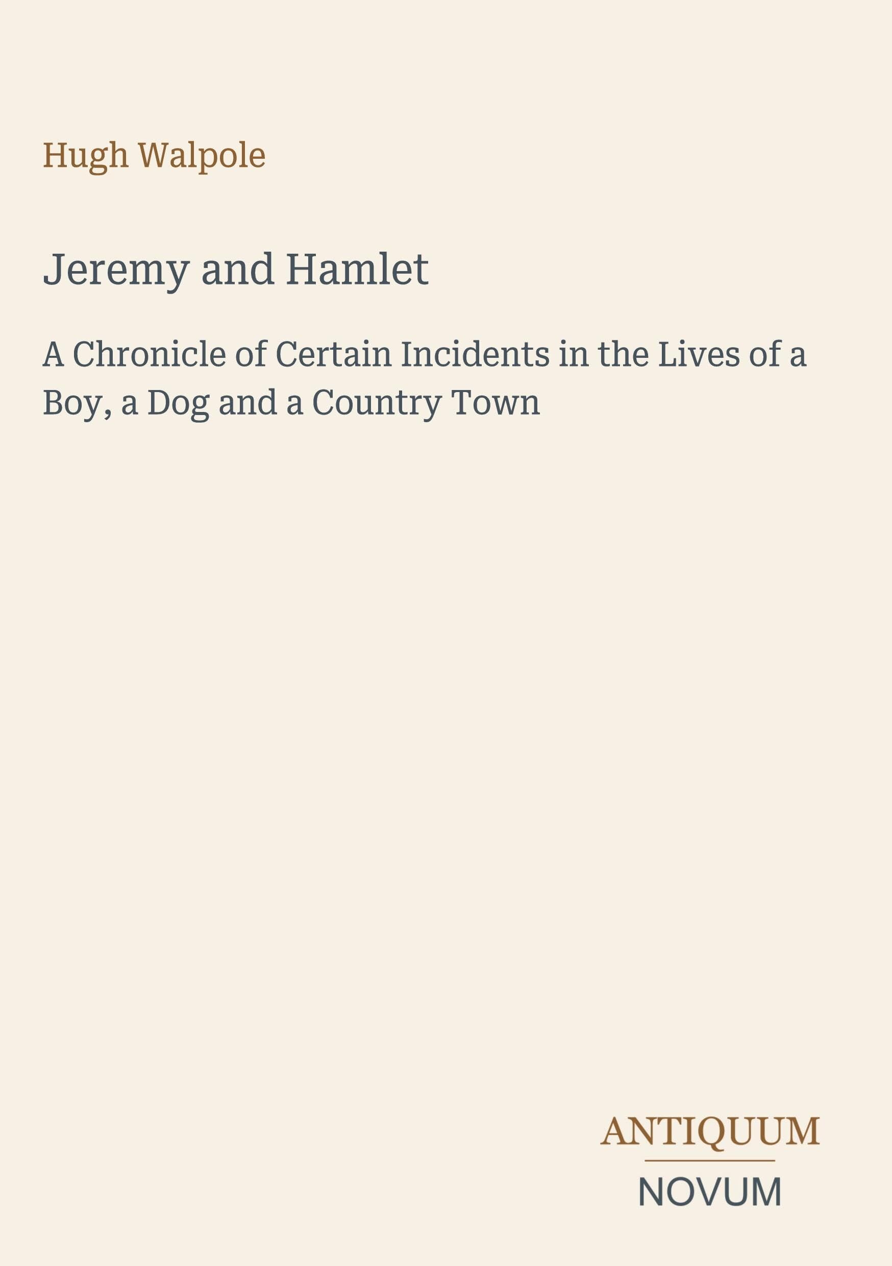 Jeremy and Hamlet