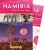 Bruckmann Reiseführer Namibia: Zeit für das Beste. Highlights, Geheimtipps, Wohlfühladressen. Inklusive Faltkarte zum Herausnehmen.