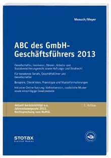 ABC des GmbH-Geschäftsführers 2013