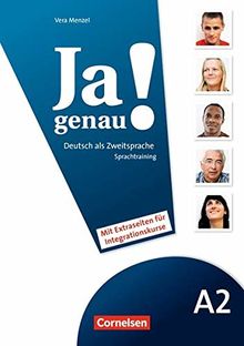 Ja genau!: A2: Band 1 und 2 - Sprachtraining DaZ mit Differenzierungsmaterial