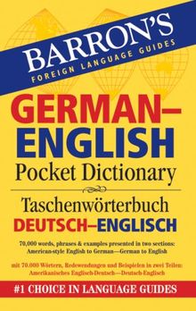 Barron's German-English Pocket Dictionary (Barron's Foreign Language Guides)