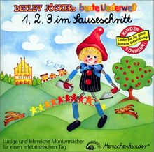 1, 2, 3, im Sauseschritt. Lern-, Spiel und Spasslieder: Eins, zwei, drei im Sauseschritt, 1 CD-Audio