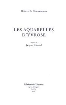 Les aquarelles d'Yvrose