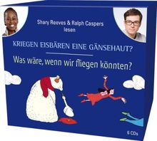 CD WISSEN Junior - Kriegen Eisbären eine Gänsehaut? / Was wäre, wenn wir fliegen könnten? Sammelbox, 6 CDs