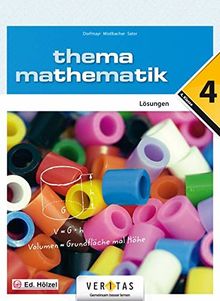 Thema Mathematik 4. Lösungen