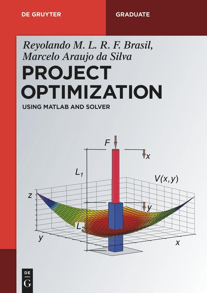 Project Optimization: Using MATLAB and SOLVER (De Gruyter Textbook)