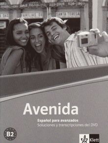 Avenida. Lösungsheft: mit Transkriptionen der DVD