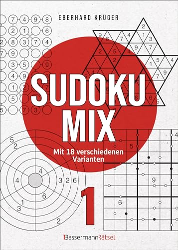 Sudokumix 1 - Mit 18 verschiedenen Varianten - Eberhard Krüger Kartoniert (TB)