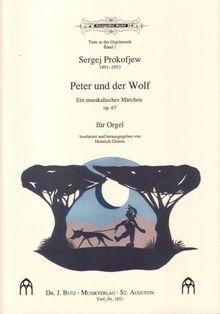 Peter + der Wolf Op 67. Klavier