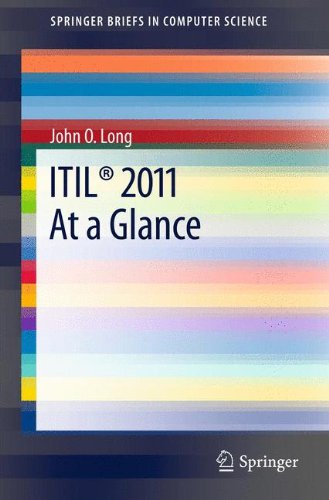 Itil 2011 At a Glance (SpringerBriefs in Computer Science)
