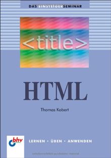 HTML (bhv Einsteigerseminar)