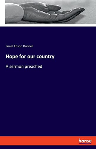 Hope for our country: A sermon preached