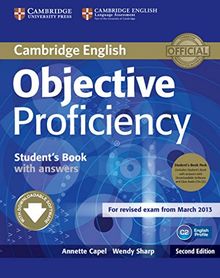 Objective Proficiency Student's Book Pack (student's Book with Answers with Downloadable Software and Class Audio CDs (2))