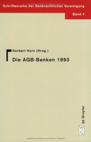 Die AGB-Banken 1993