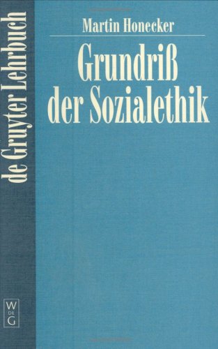 Grundriß der Sozialethik