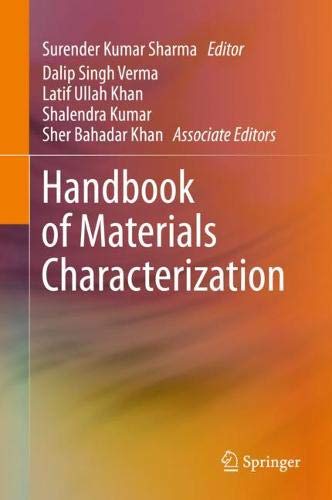 Handbook of Materials Characterization