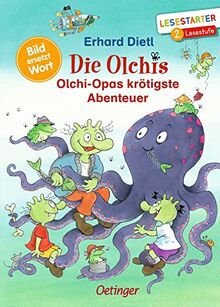 Die Olchis. Olchi-Opas krötigste Abenteuer: Bild ersetzt Wort. Lesestarter 1. Lesestufe