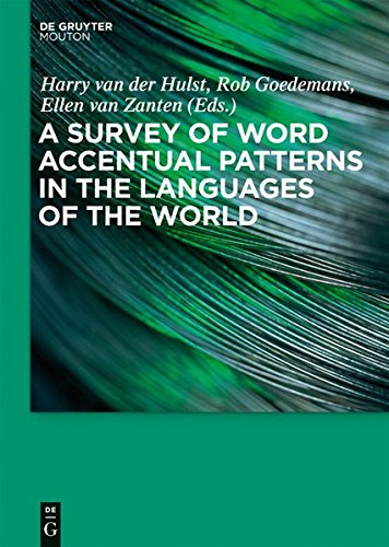 A Survey of Word Accentual Patterns in the Languages of the World (Empirical Approaches to Language Typology)