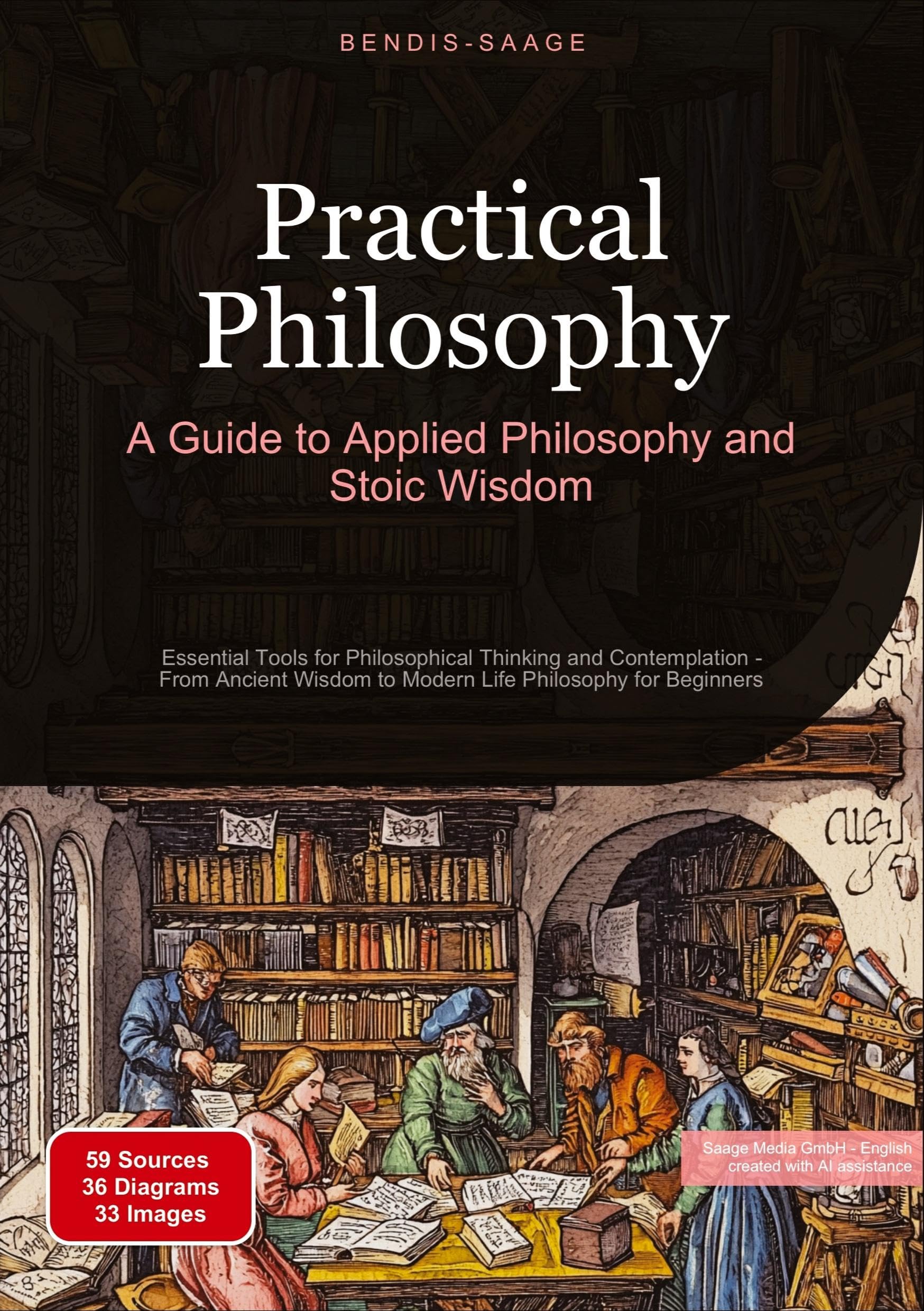 Practical Philosophy: A Guide to Applied Philosophy and Stoic Wisdom: Essential Tools for Philosophical Thinking and Contemplation - From Ancient Wisdom to Modern Life Philosophy for Beginners