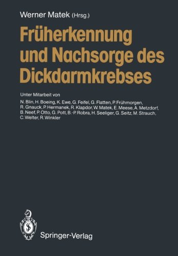 Früherkennung und Nachsorge des Dickdarmkrebses