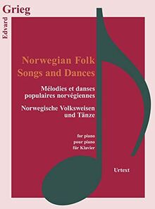 Norwegian Folk Songs and Dances (Classical Sheet Music)