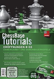 ChessBase Tutorials: Eröffnungen 3: Videoschachtraining: Damengambit und Damenbauernspiele