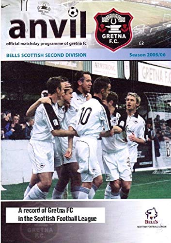 Anvil - A record of Gretna Fc in the Scottish Football League