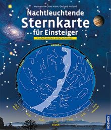 Nachtleuchtende Sternkarte für Einsteiger: Einfach drehen, sicher erkennen