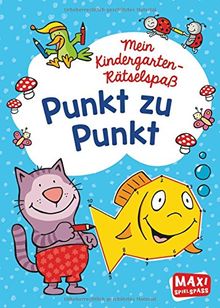 Mein Kindergarten-Rätselspaß. Punkt zu Punkt