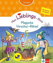 Klett Mein Lieblings-Block Magische Vorschul-Rätsel: Vorschule ab 5 Jahre. Das kannst du alleine!: Vorschule, ab 5 Jahren. Das kannst du alleine!